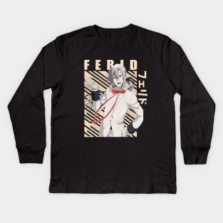 Ferid Bathory - Owari no Seraph Kids Long Sleeve T-Shirt